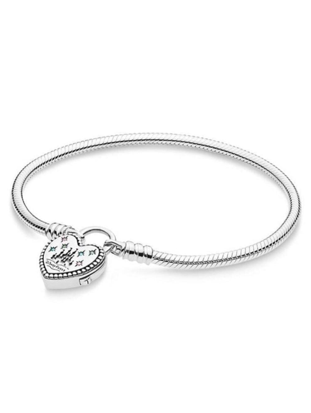 Pandora Disney Princess Heart Charm Bracelet